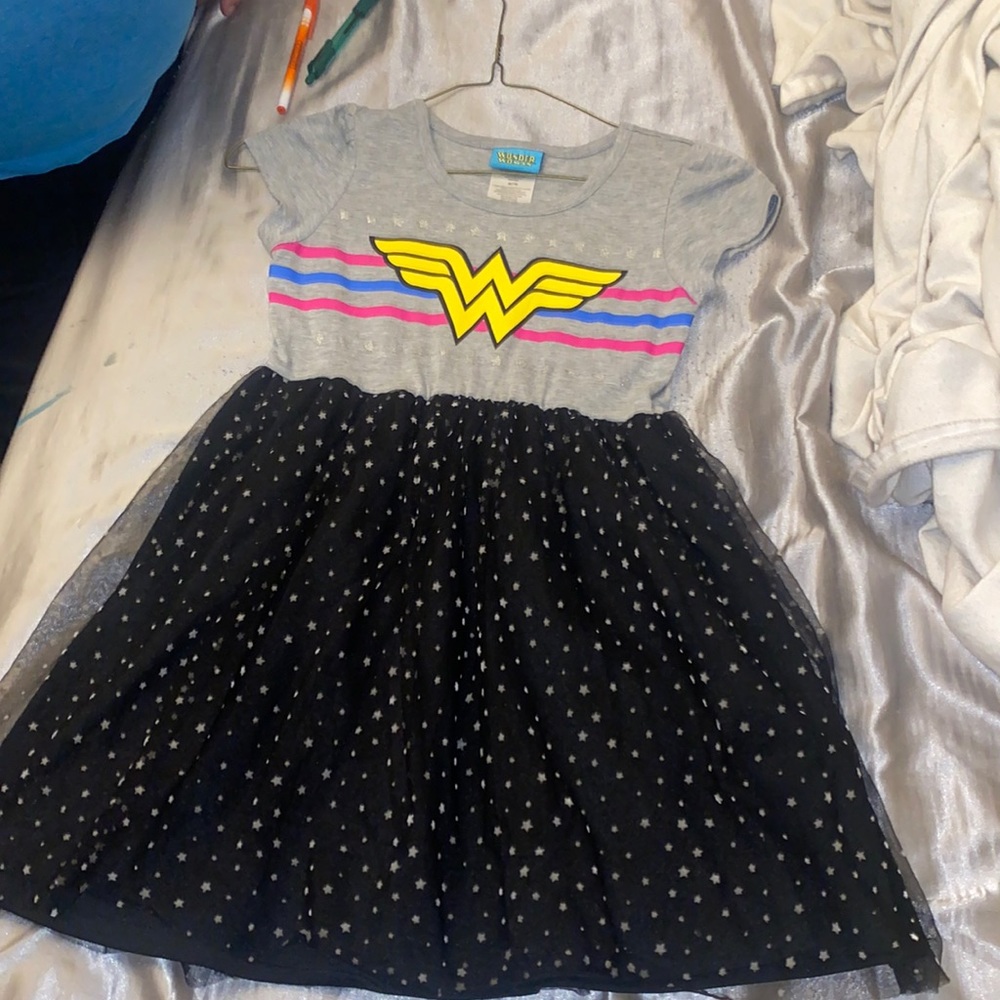 Wonder Woman dress size medium in kids